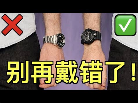 手錶帶右手|【手錶正確戴法】戴錶小常識：手錶正確戴法避免傷腕、異味